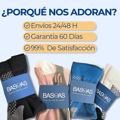 Basoas Calcetines de Compresión